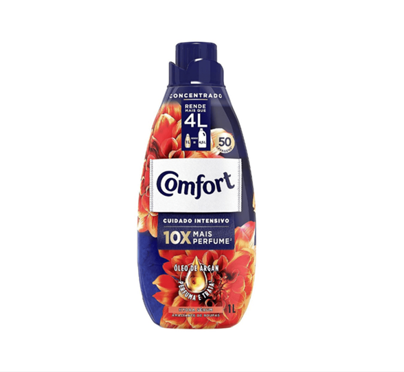 Suavizante Comfort concentrado 1 Litro Energía Floral